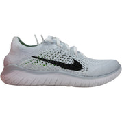 Nike Free RN Flyknit 2018 White/Black-Pure Platinum  942839-100 Women's