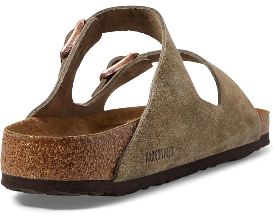 Unisex Birkenstock Arizona Soft Footbed Slide M9-9.5/W11-11.5 Sandal FZP250 (Brown,M9-9.5/W11-11.5)
