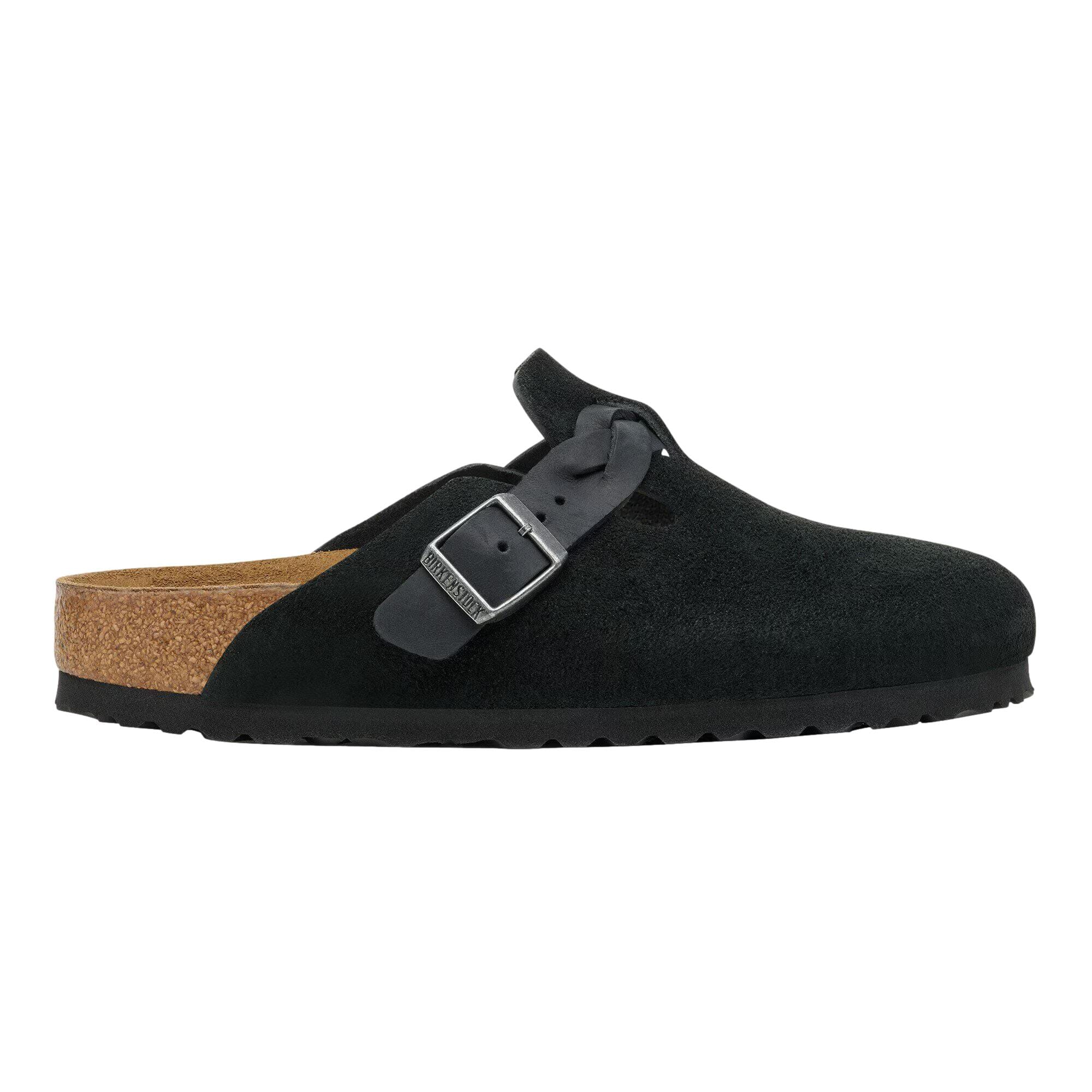 Birkenstock Boston Braided Black  1030497 Women's