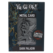 Fanattik Yu-Gi-Oh! Limited Edition Dark Paladin Metal Card