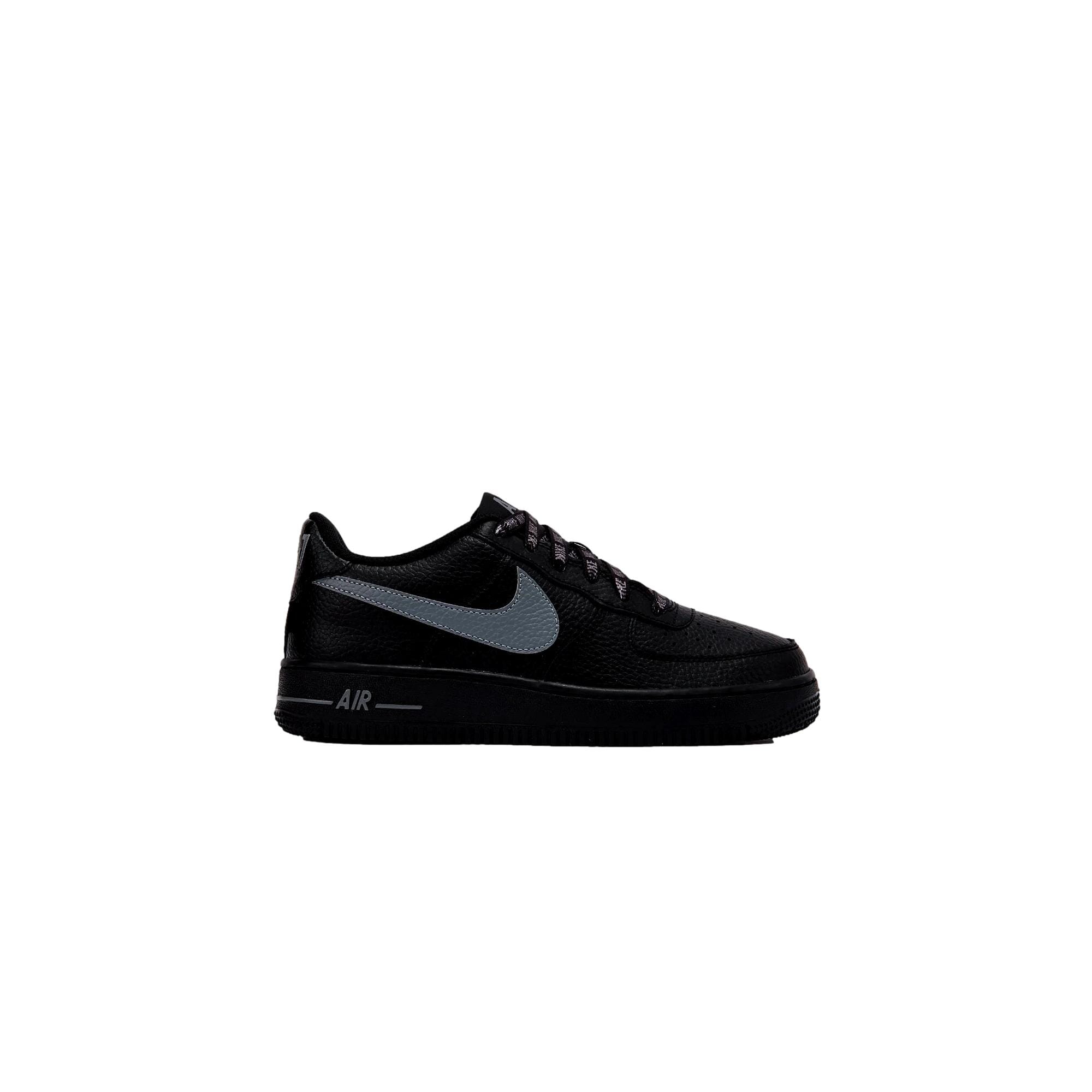 Nike Air Force 1 Low JS Black / Smoke Grey  IR0270-001 Grade-School