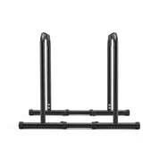 Everfit Dip Station Parallette Bars Home Gym Workout Stand Black