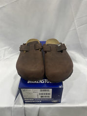 Boston Soft Footbed Regular Sandal in Habana Oil Leather