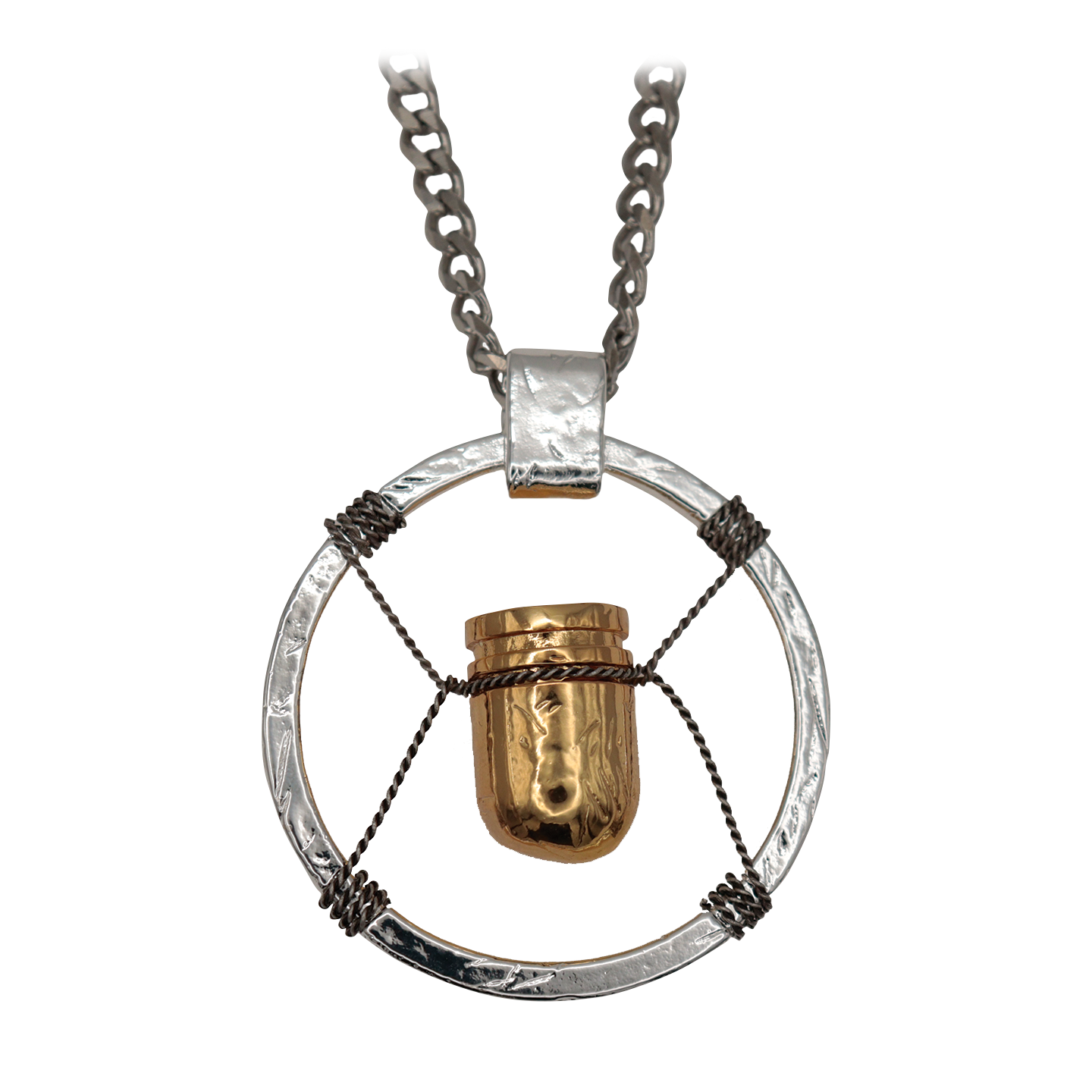 Fanattik Cyberpunk 2077 V's Bullet Necklace Precious Metal Variant