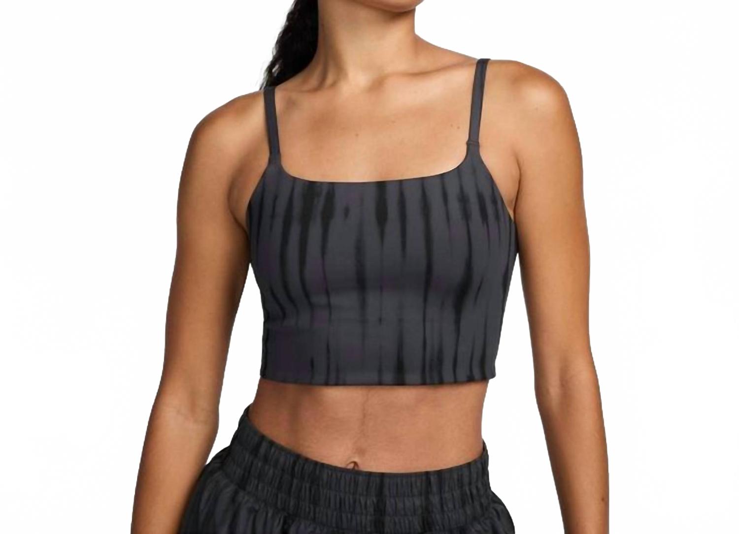 Nike One Convertible Light-Support Sports Bra In Anthracite