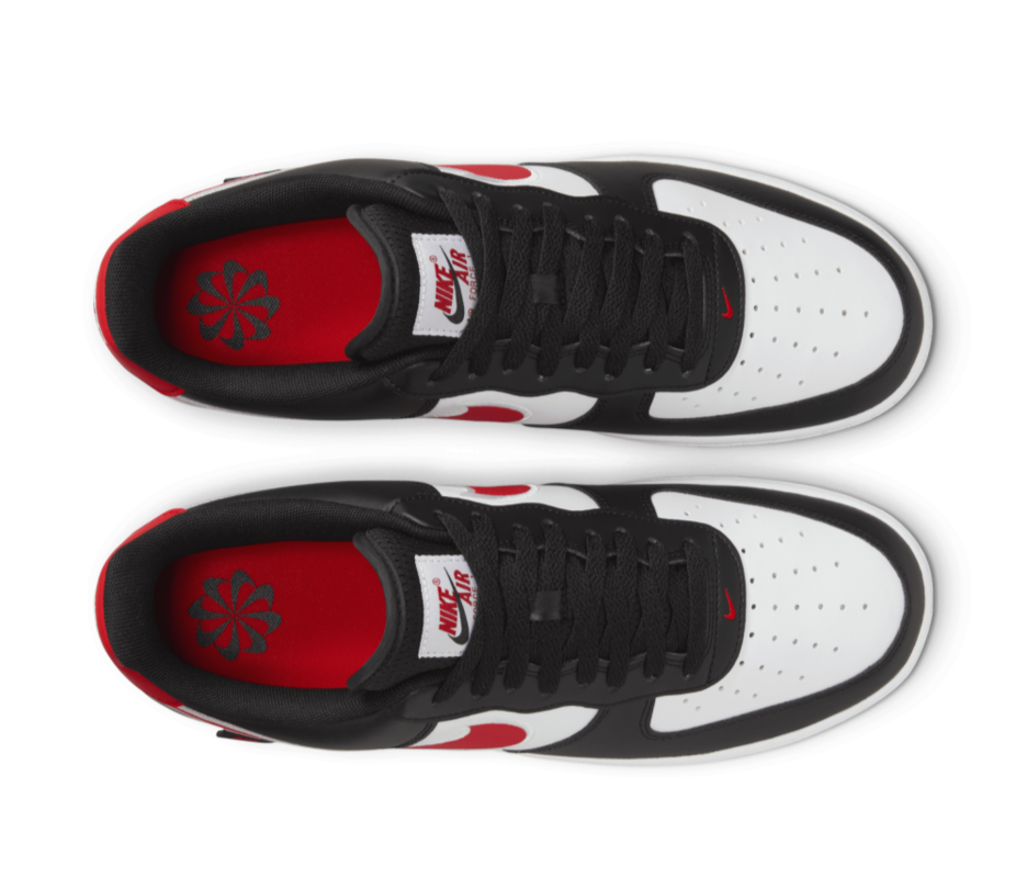 Nike Air Force 1 Low '07 Next Nature Black White University Red