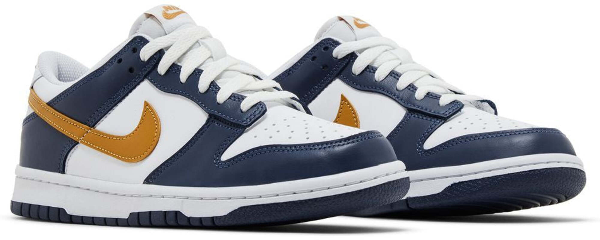 Nike Dunk Low Midnight Navy Wheat Women's