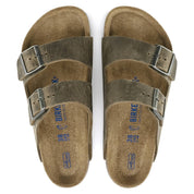 Men's Arizona Soft Sandal In Faded Khaki