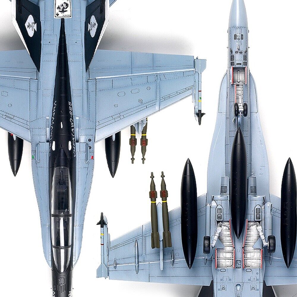 Academy 1/72 USMC F/A-18D Fighter Model Kit