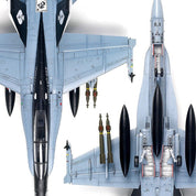 Academy 1/72 USMC F/A-18D Fighter Model Kit