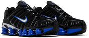 Nike Shox TL Black Racer Blue Metallic Silver