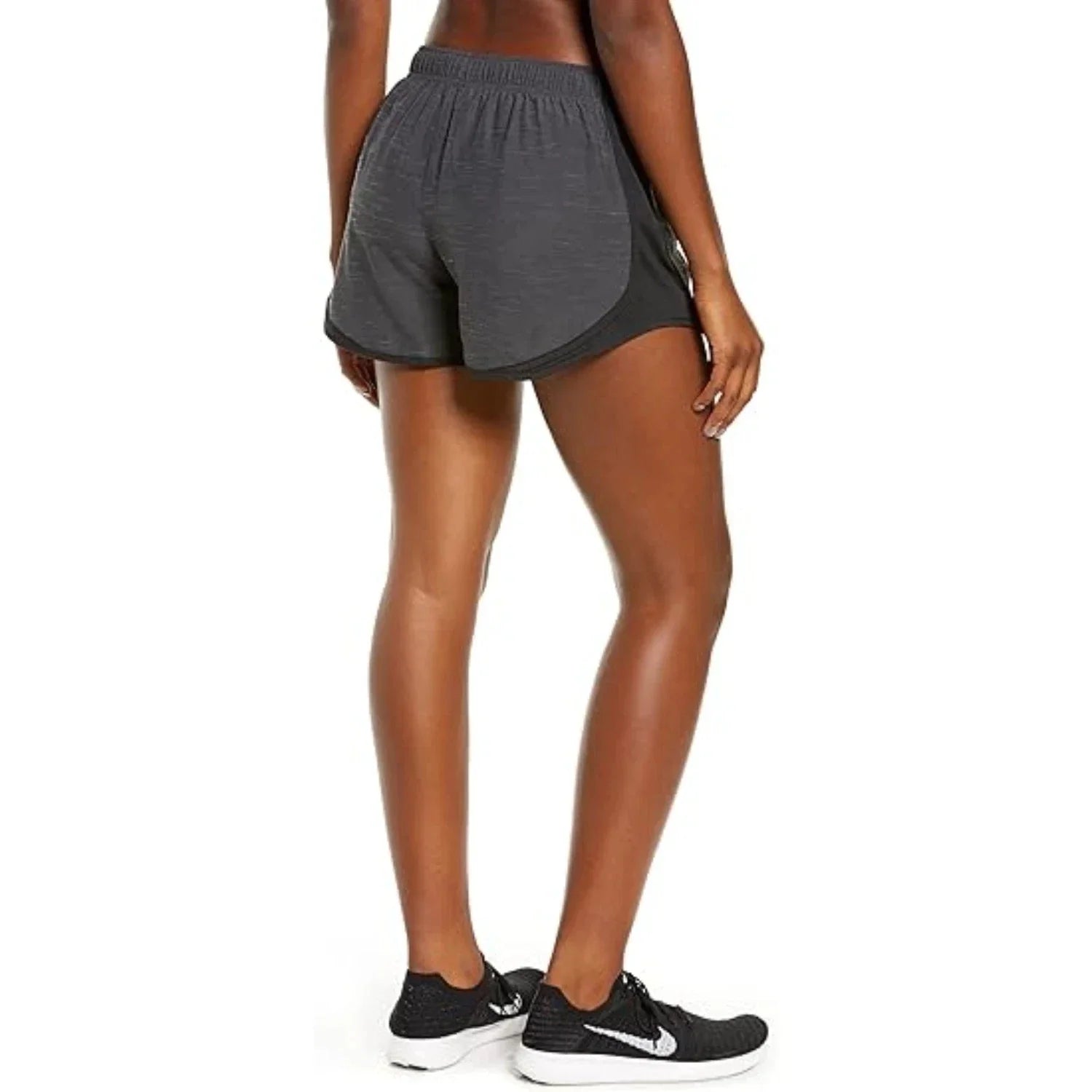 Nike Tempo Running Shorts Women's Black Dri-FIT Brief Lined Activewear DSGL711