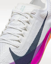 Unisex Zoomx Dragonfly 2 Elite Running Shoes In White/hyper Violet/bright Crimson/obsidian