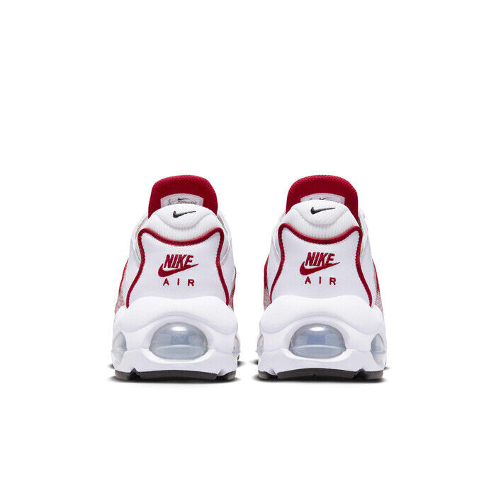 Men's Nike Air Max TW DQ3984-104 Sneaker White Red Lace Up Casual Shoes NR8009