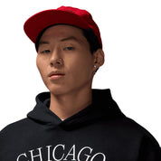 Men's Nike Air Jordan Chicago Pullover Hoodie Black/White-Red HF1494-010