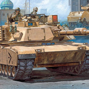 Academy 1/35 M1A1 Abrams Iraq 2003 Plastic Model Kit with Australian Decals