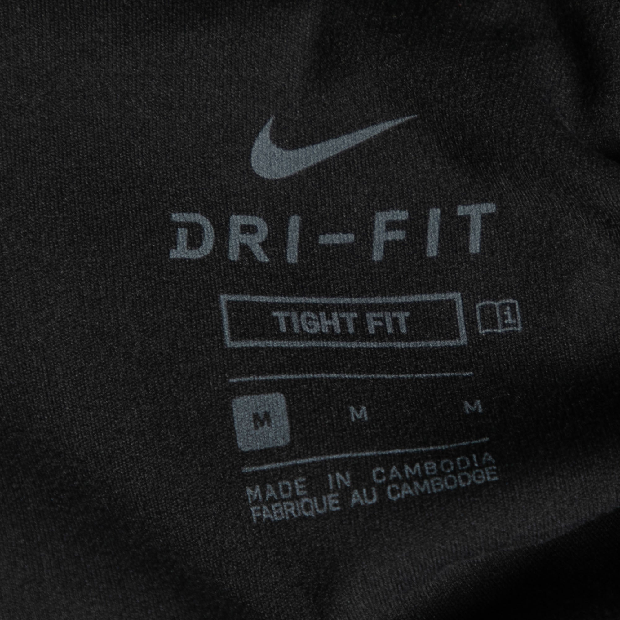 Nike Black Jersey Tight Fit Yoga Pants