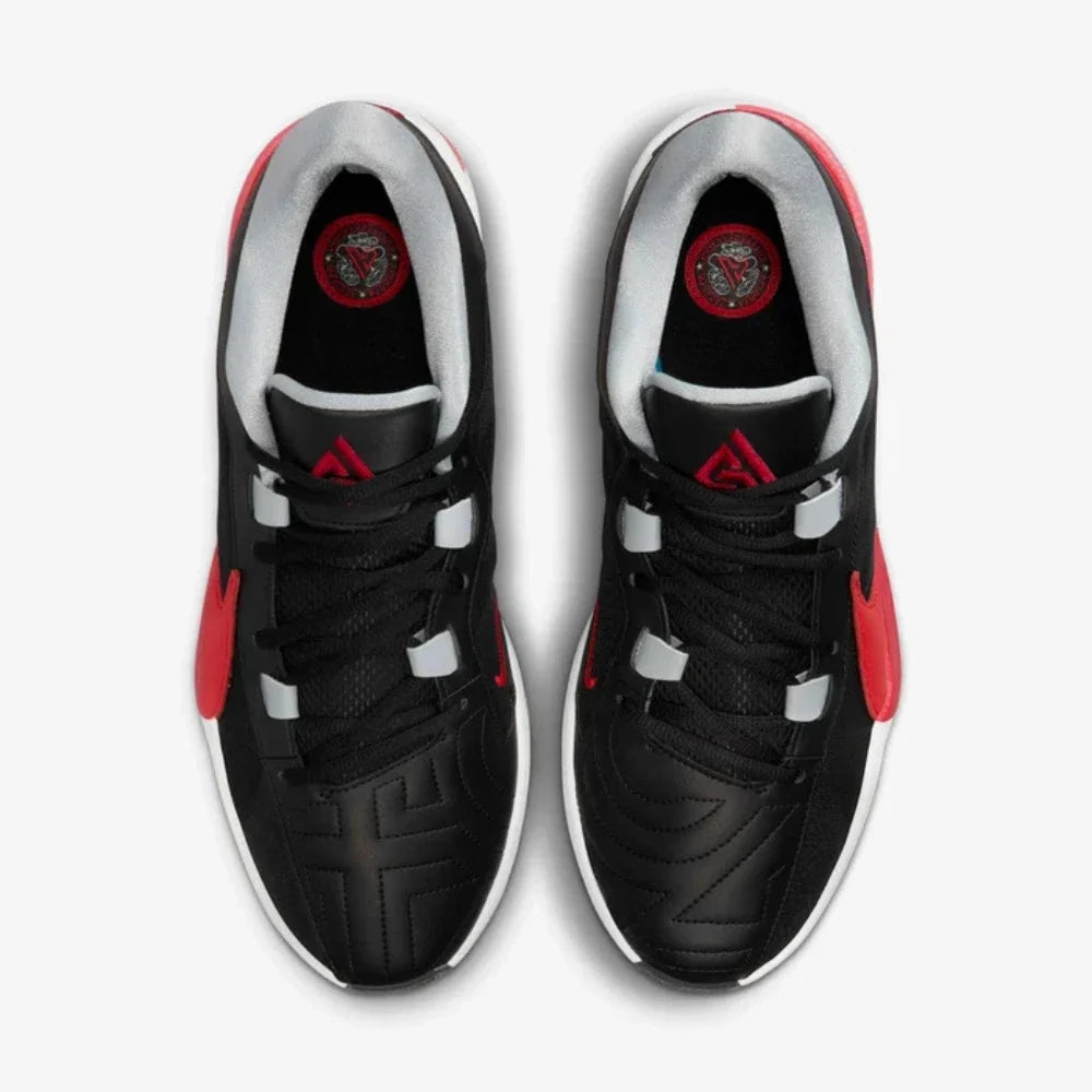 Men's Nike Zoom Freak 5 DX4985-004 Sneakers Black Red Basketball Shoes RHS7019