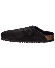 Birkenstock Boston Shearling Suede Sandal
