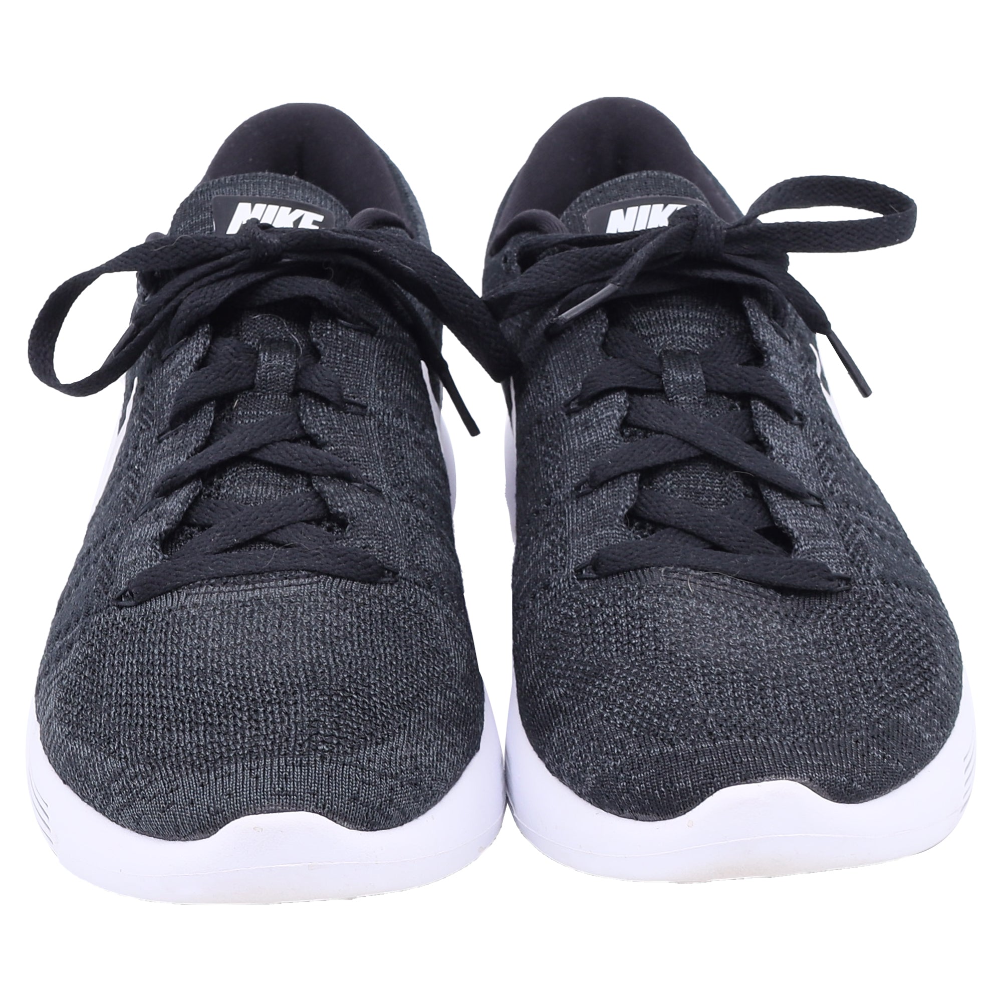 Nike Lunarepic Flyknit Sneakers in Black Polyester