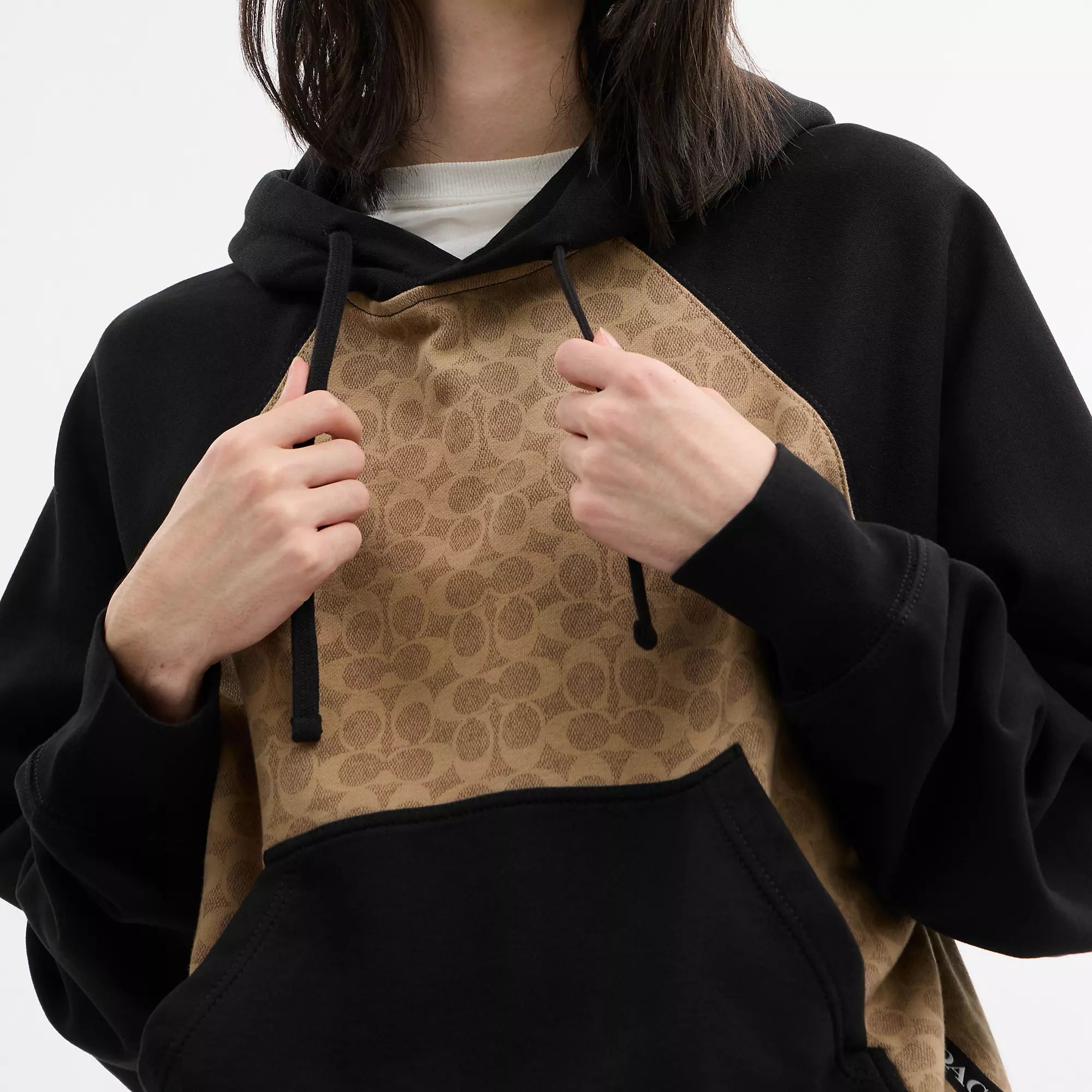 Coach Outlet Signature Hoodie In Organic Cotton