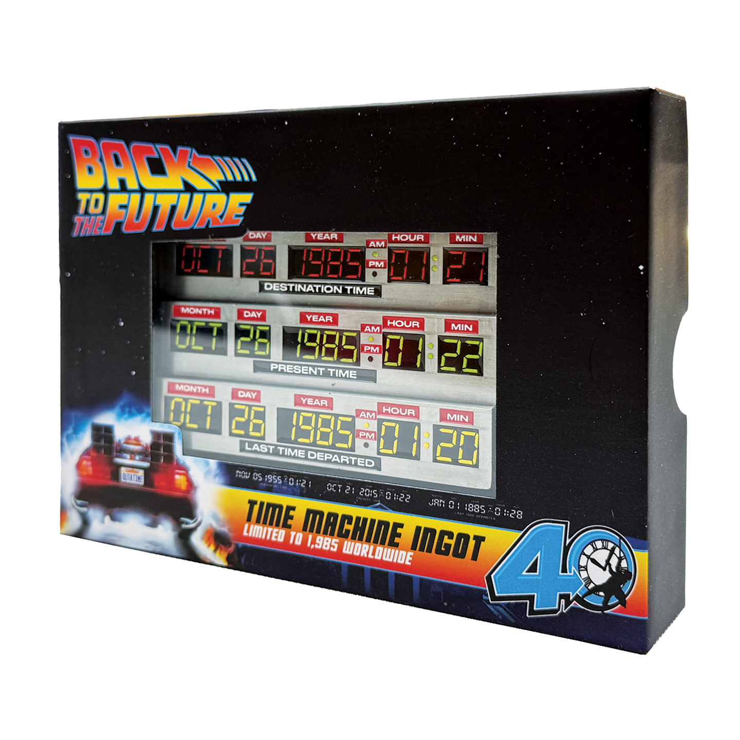 Fanattik BTTF 40th Anniversary Time Circuits Ingot