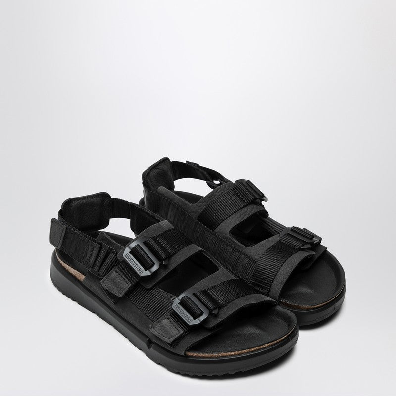 Birkenstock Men's Shinjuku Sandal In Leather And Tissue
