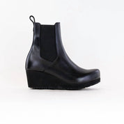 Women's Papillio Ebba Slip On Boot In Black Leather