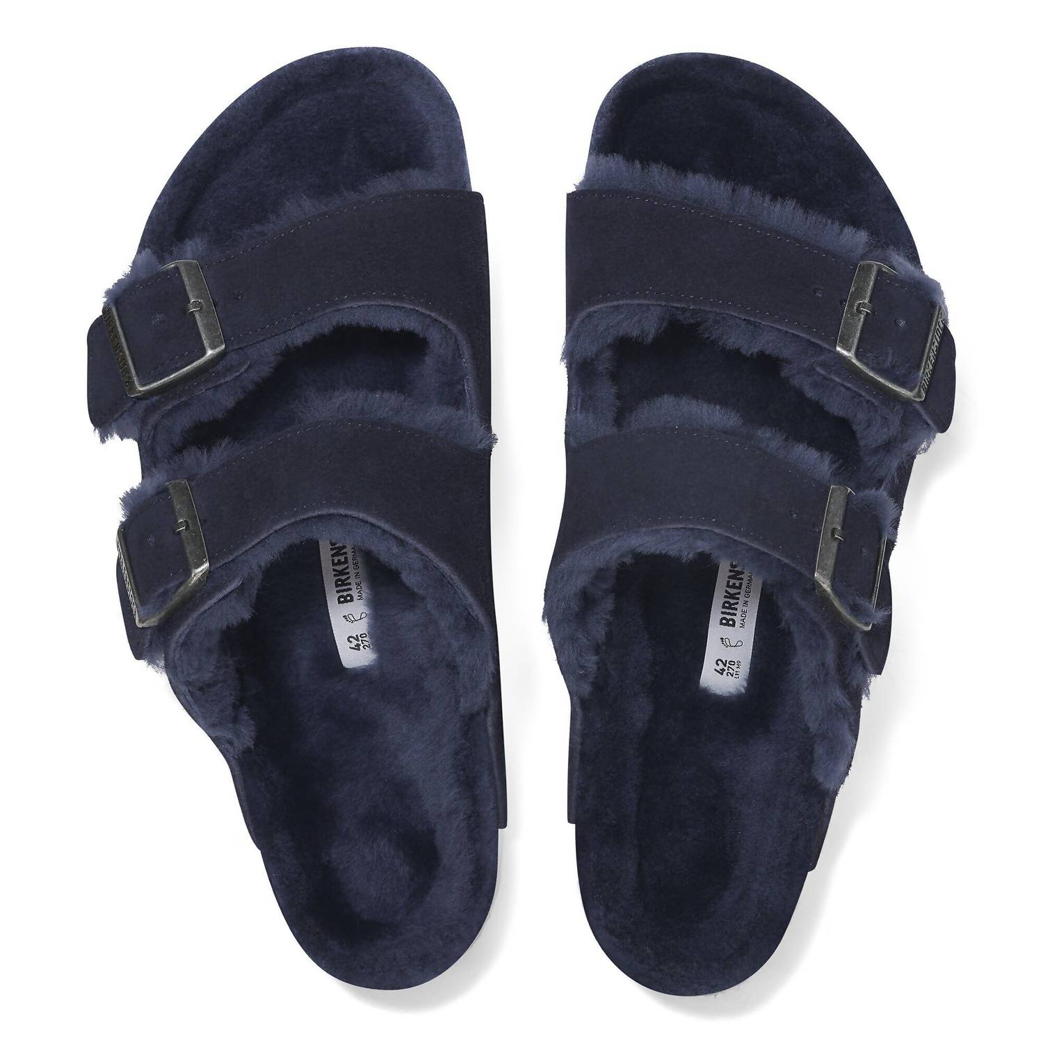 Women's Arizona Shearling Sandal In Midnight
