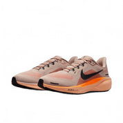 Men's Pegasus 41 Road Running Shoes In Fossil Stone Dark Obsidian Total Orange