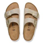 Women's Arizona Sandal In Taupe Suede Shimmering