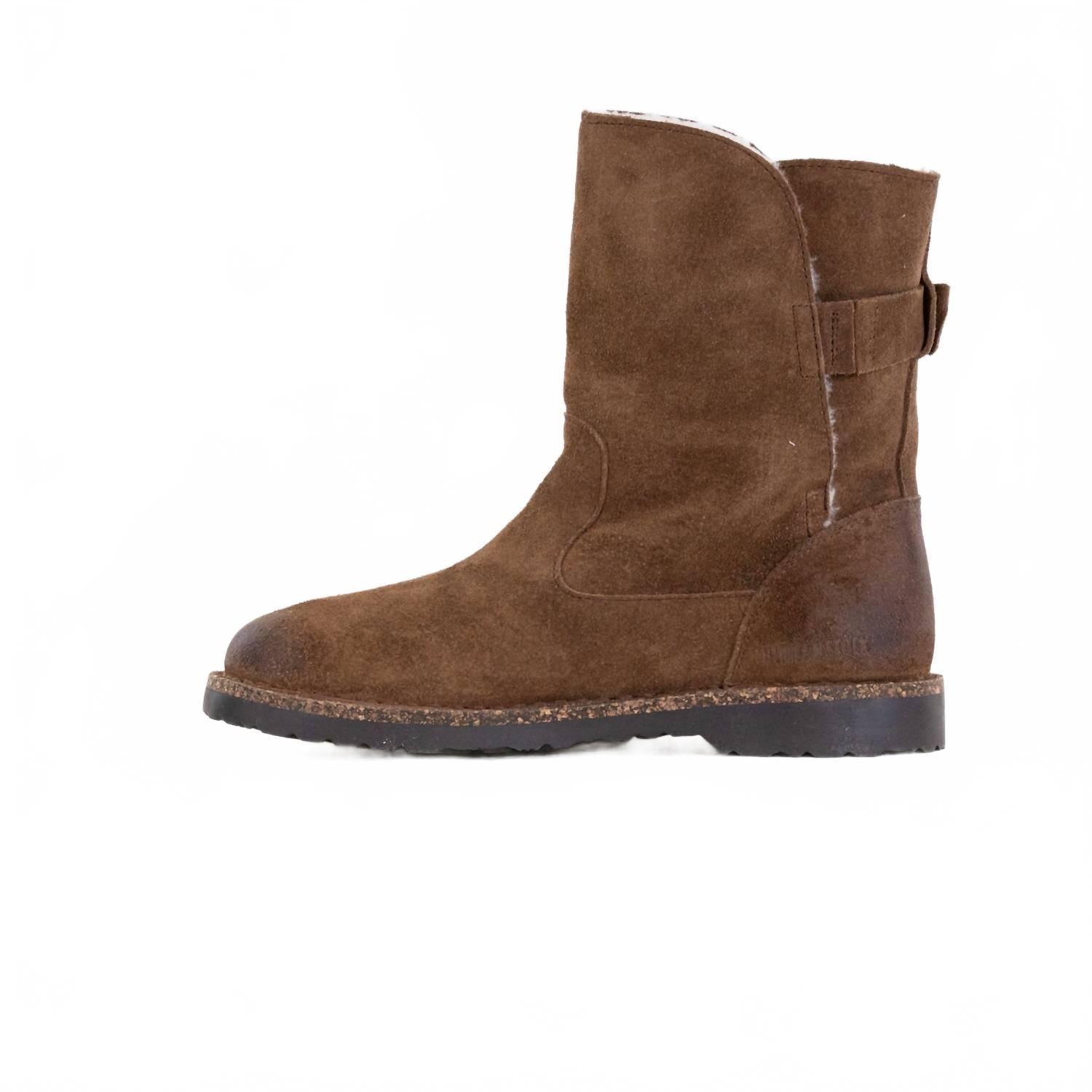 Women's Uppsala Shearling Boots In Dark Tea Natural