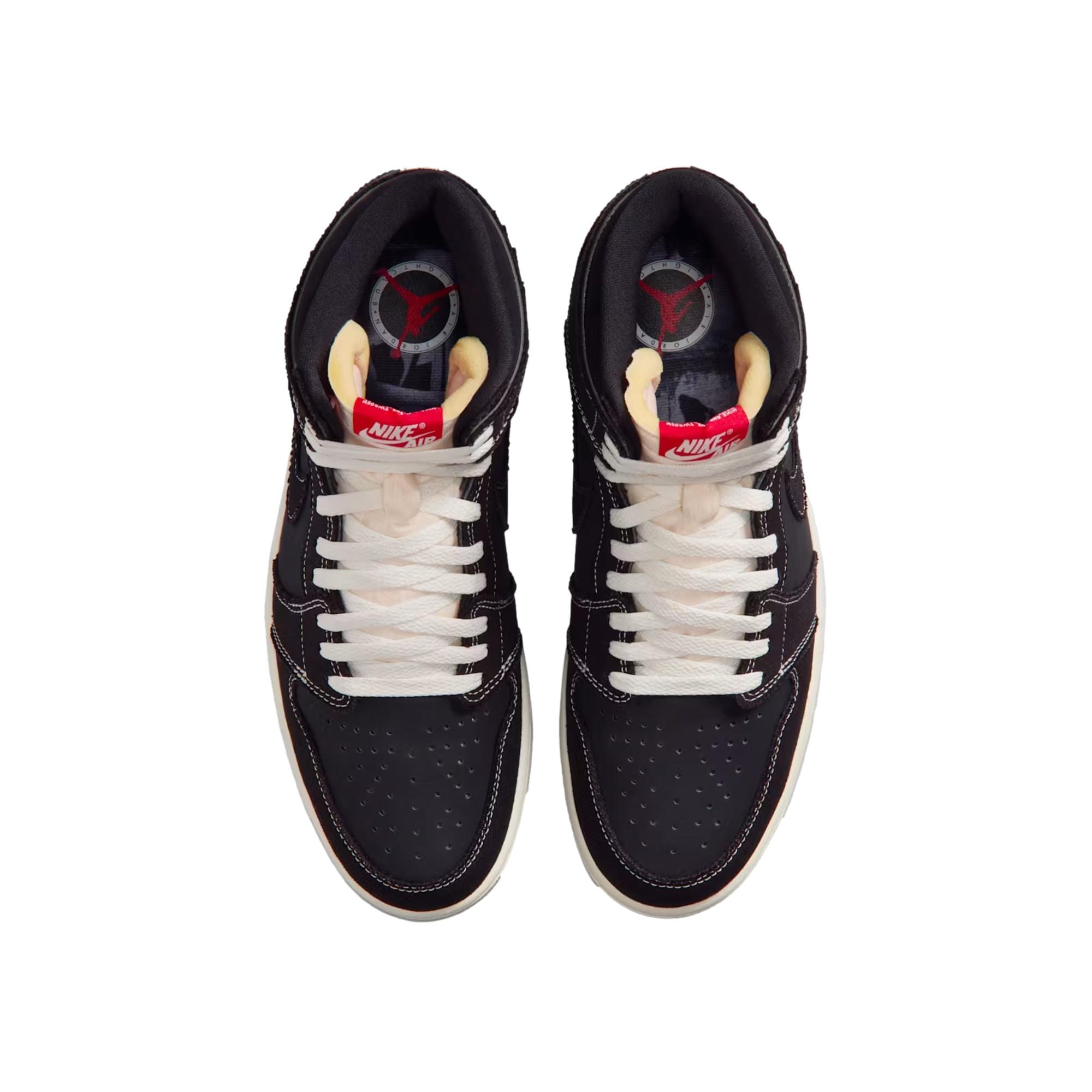 Nike Air Jordan 1 Retro High OG FC Black / University Red - Sail  II9811-001 Men's