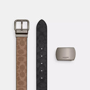 Coach Outlet Boxed Roller Buckle Cut-To-Size Reversible Belt, 38 Mm