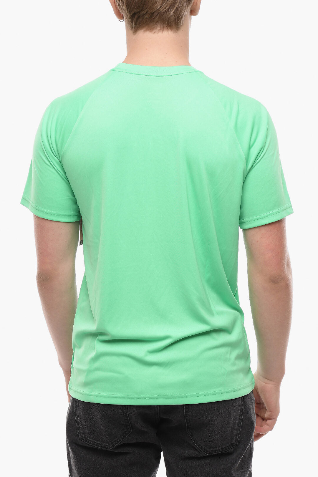 SWIM Crewneck T-Shirt HYDROGU with Patch Logo