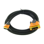 3m Ugly HDMI to DVI Digital Video Converter Cable 28 AWG Gold Plated OFC