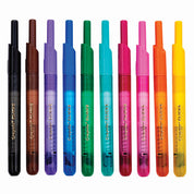 10pc Crayola Clicks Retractable Washable Markers 8+