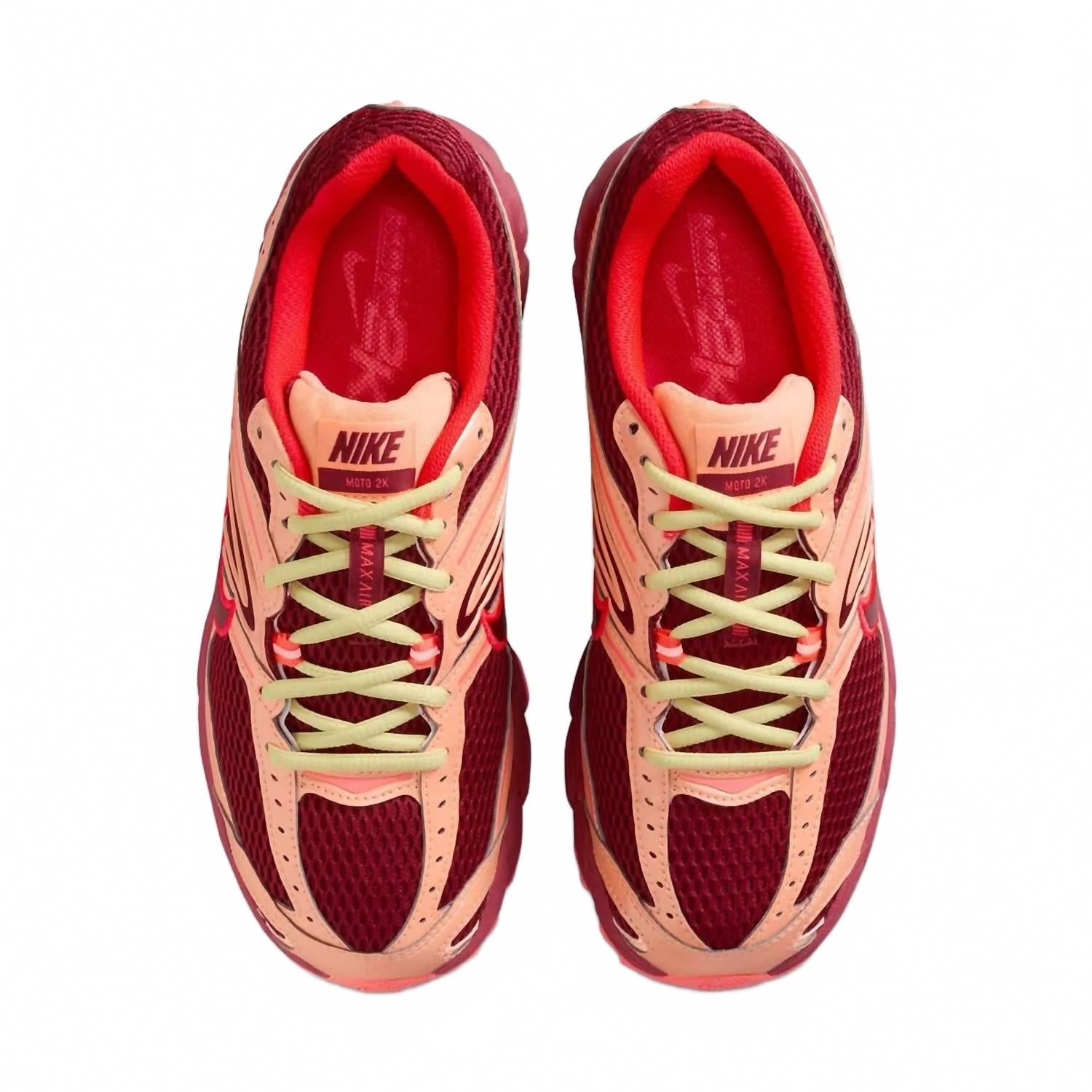 Women's Air Max Moto 2K Sneakers In Team Crimson Lava