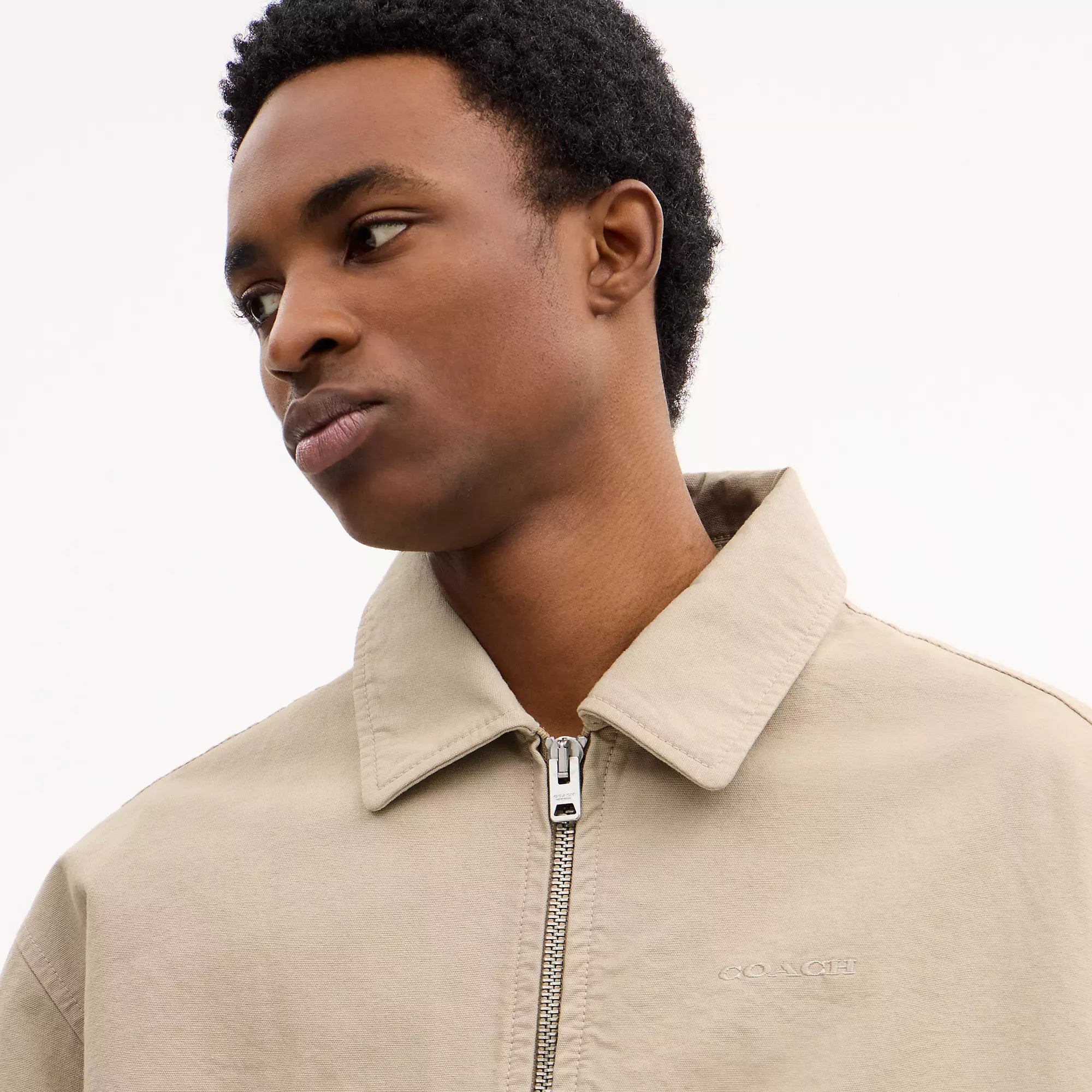 Coach Outlet Zip Up Blouson Jacket