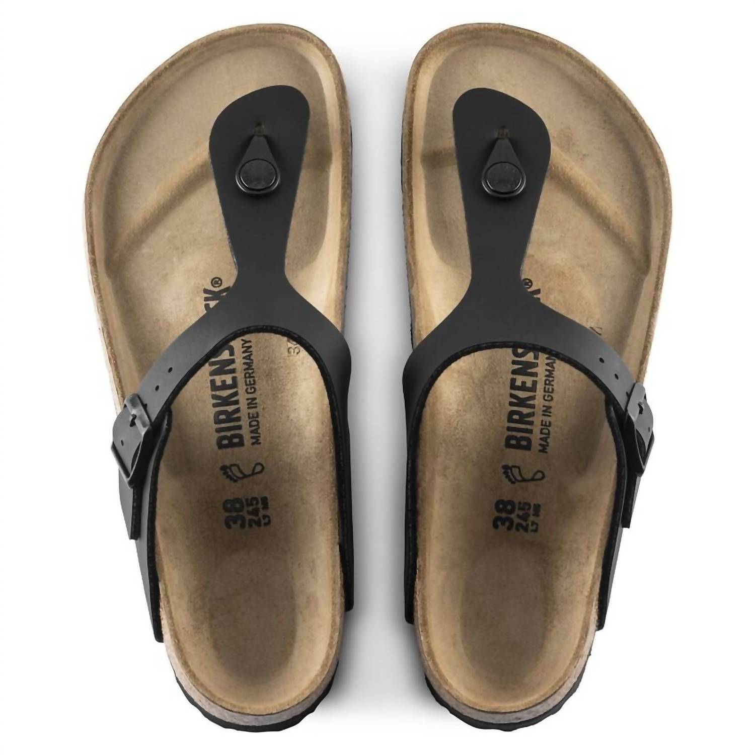 Women's Gizeh Birko-Flor Sandals In Black