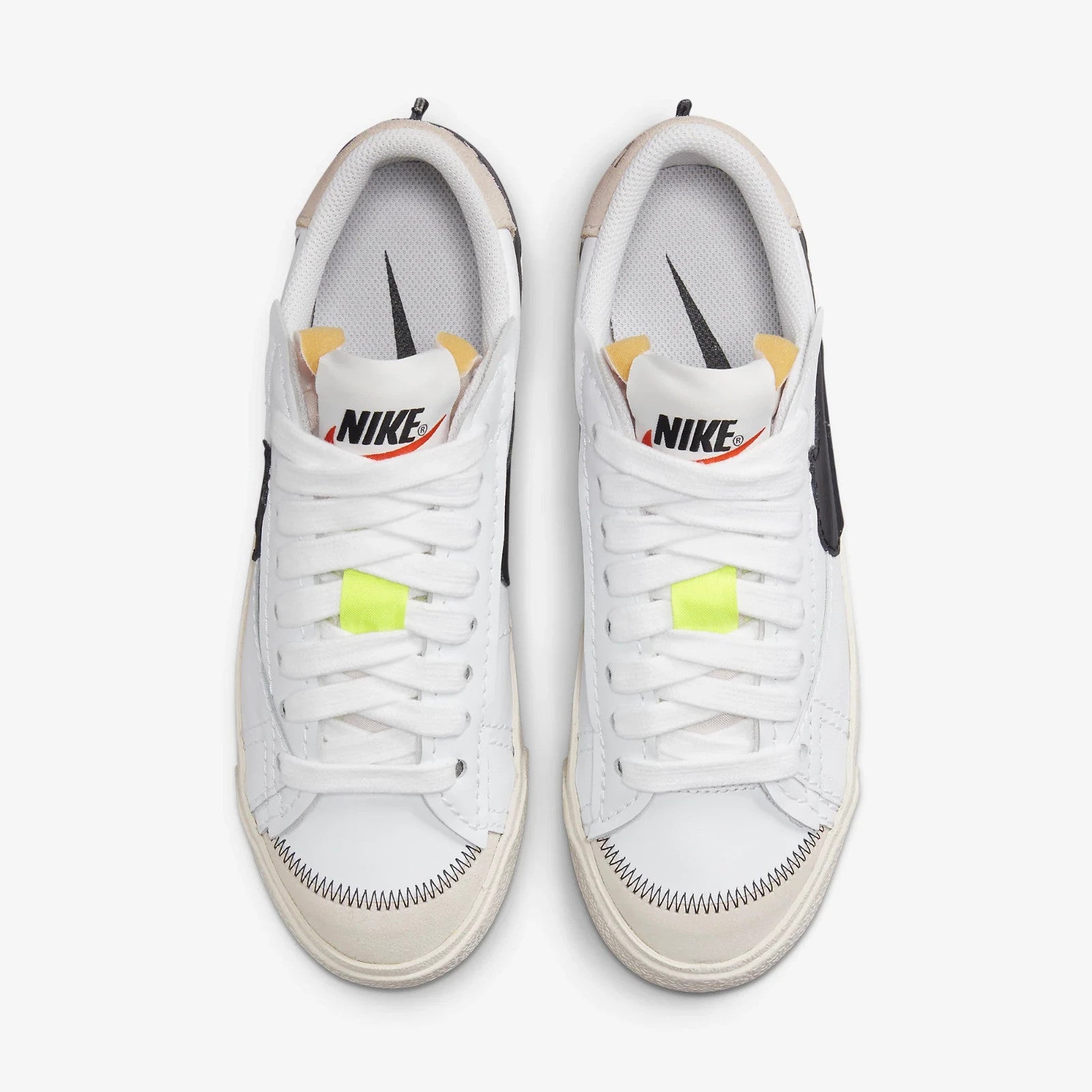 Men's Nike Blazer Low 77 Jumbo DN2158-101 Sneakers White Black Lifestyle Shoes