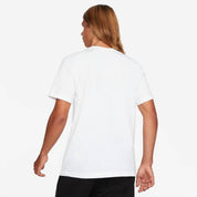 Sportswear Swoosh Short Sleeve Tee In White/black
