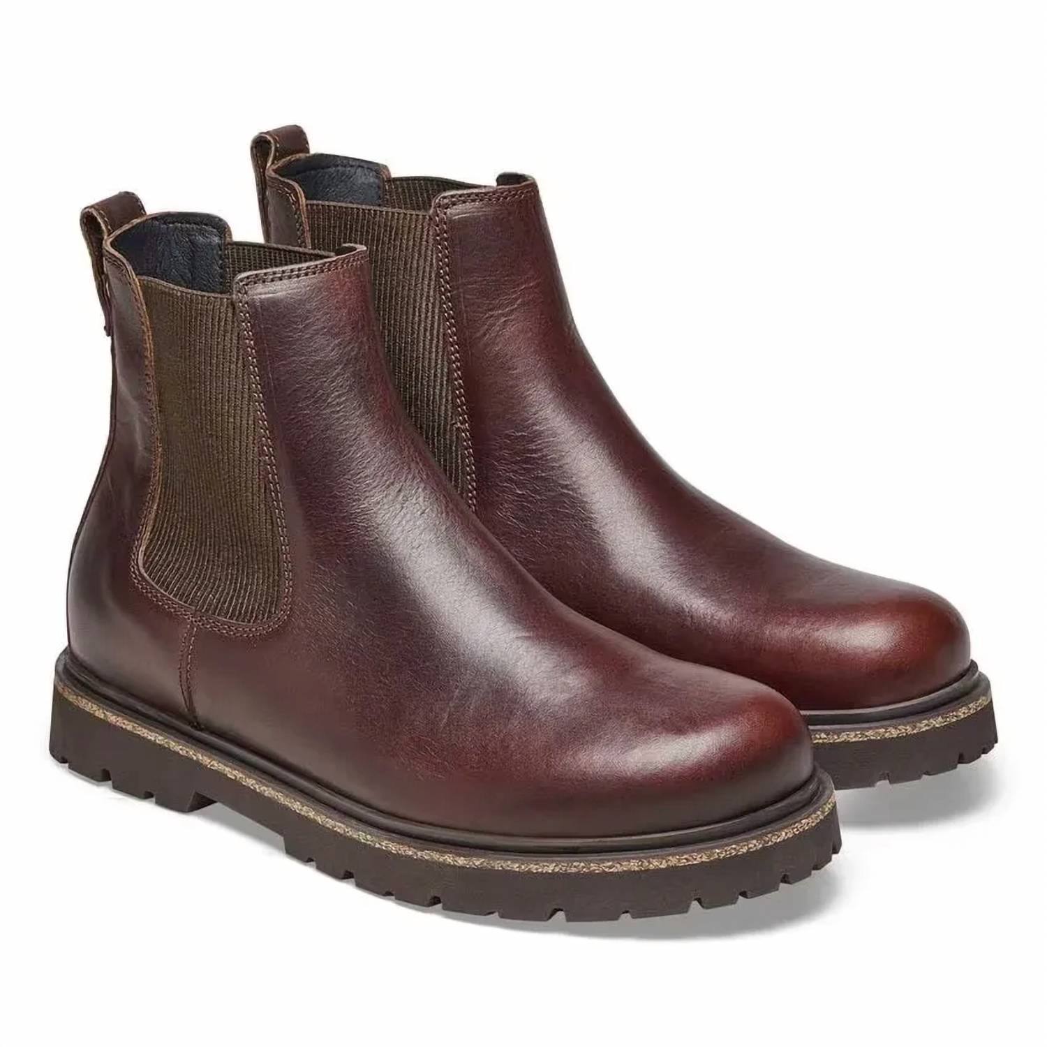 Men's Highwood Chelsea Boot In Chocolate Leather