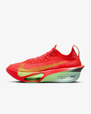 Men's Air Zoom Alphafly Next% 3 Road Racing Shoes In Bright Crimson/lime Blast/mint Foam/cave Purple