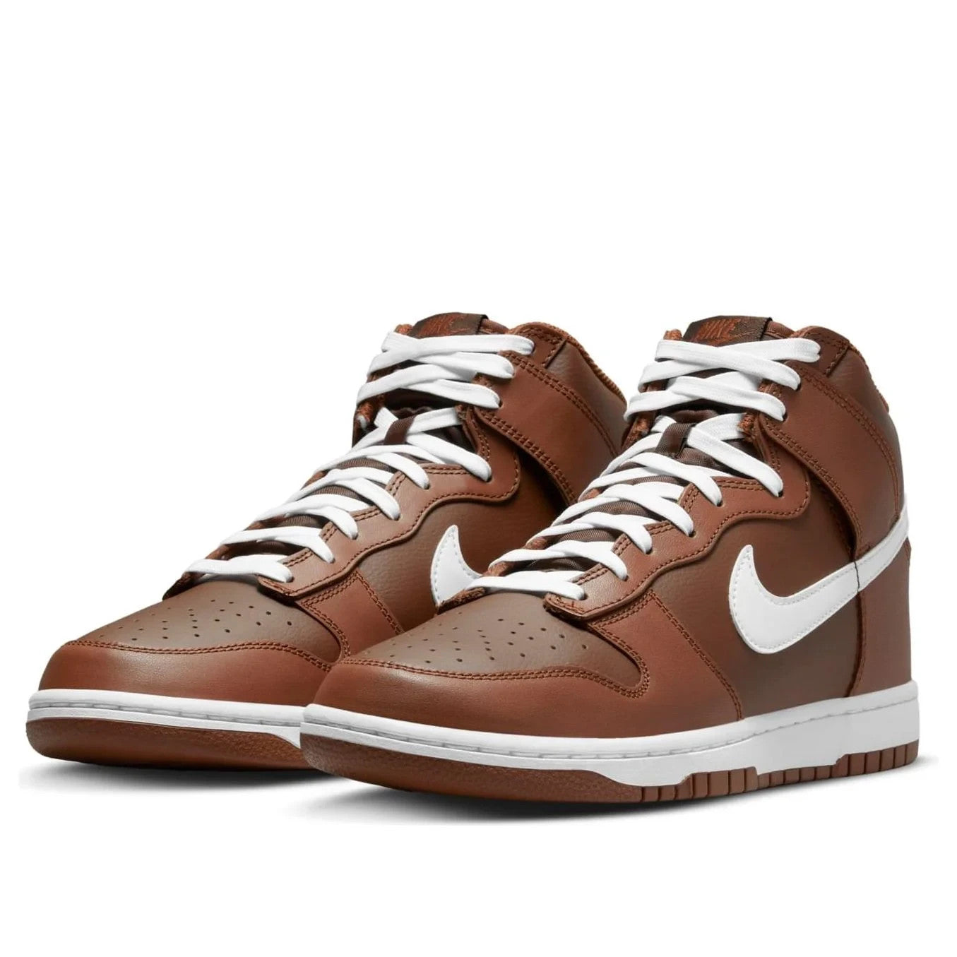 Men's Nike Dunk High Retro DJ6189-100 Sneakers White Platinum Lifestyle Shoes