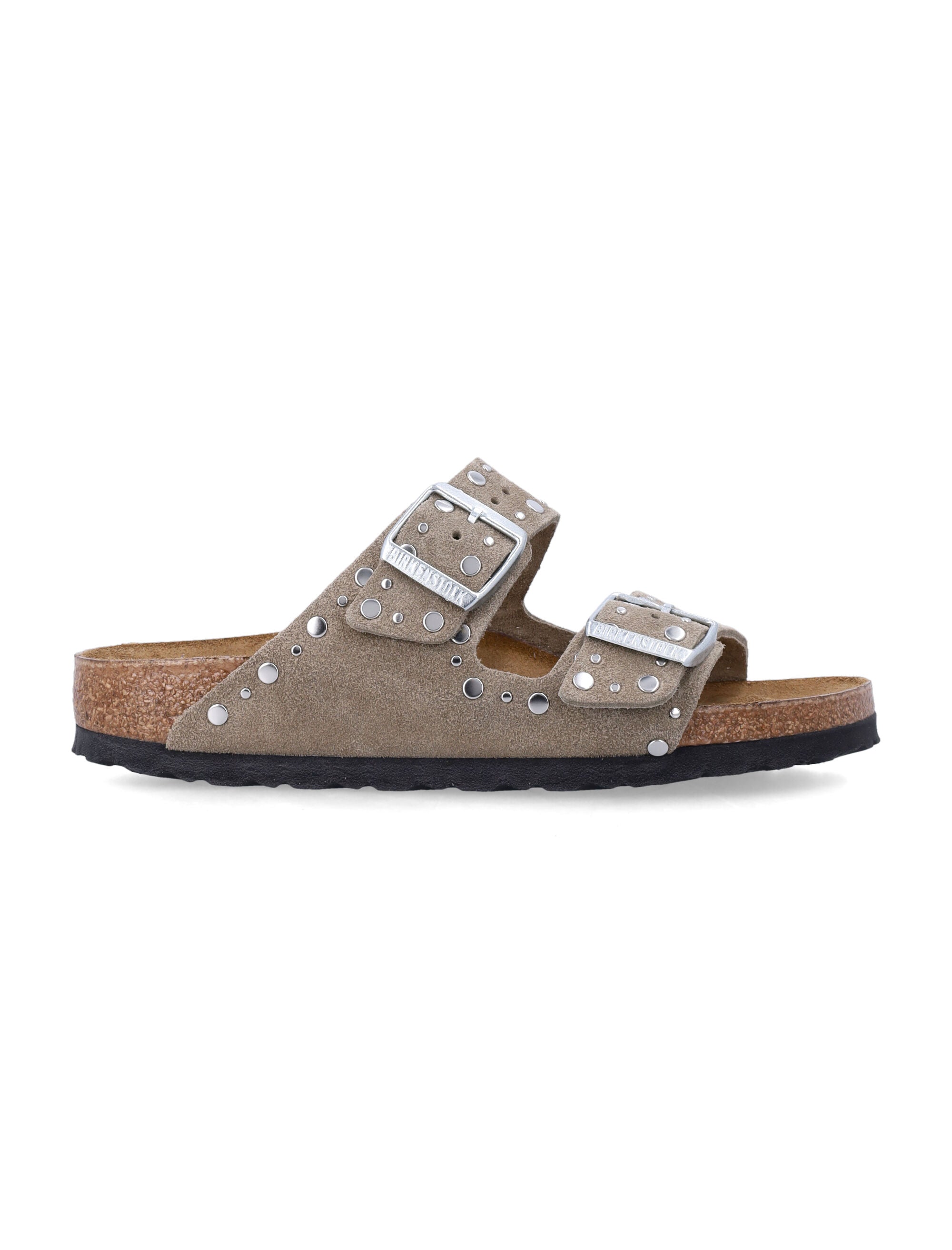 Arizona Rivet Suede Micro Stud Sandals