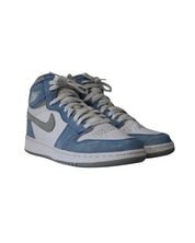 Nike Air Jordan 1 Retro High Hyper Royal Sneakers in Smoke Grey Leather