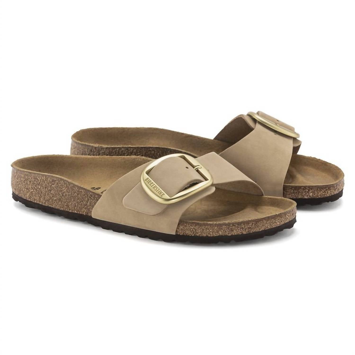 Women's Madrid Big Buckle Sandals In Ecru