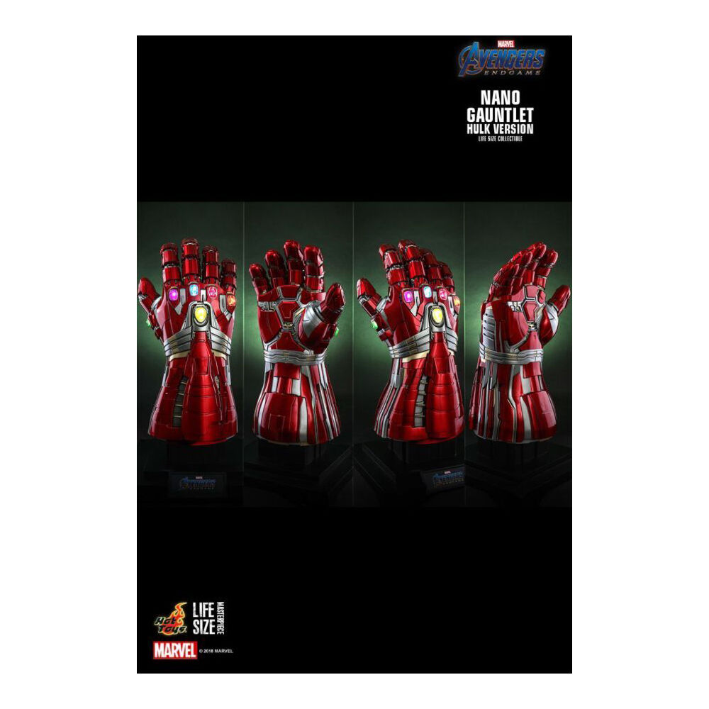 71cm Avengers 4 Endgame Nano Gauntlet Hulk Version 1:1 Scale Replica