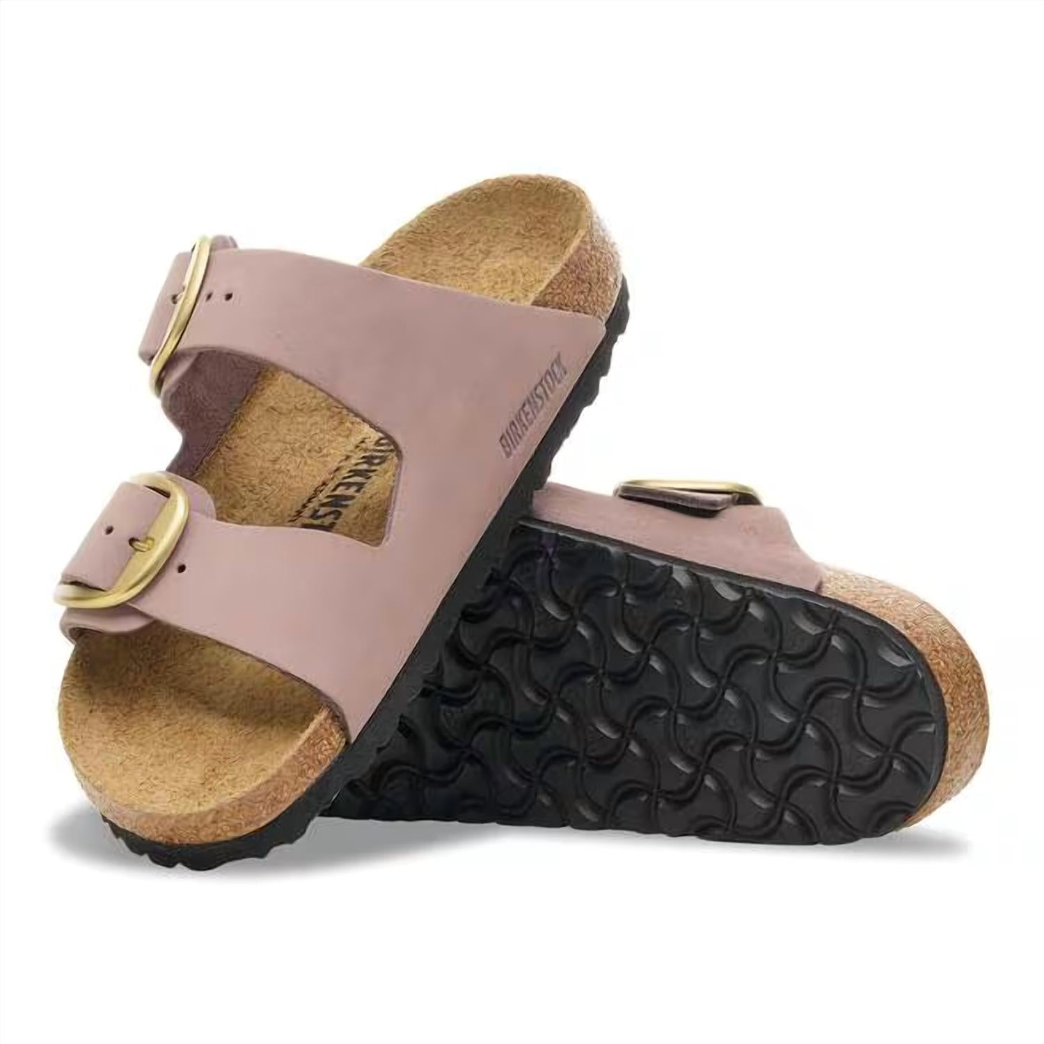 Women's Arizona Big Buckle Sandals In Faded Purple